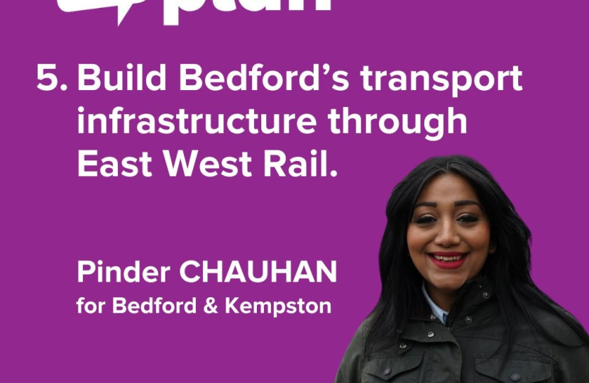 East West Rail for Bedford - Pinder